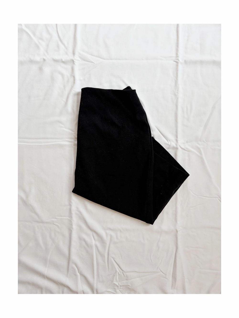 Classic Black Pencil Skirt